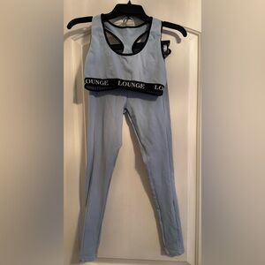 Lounge Underwear legging and sports bra set